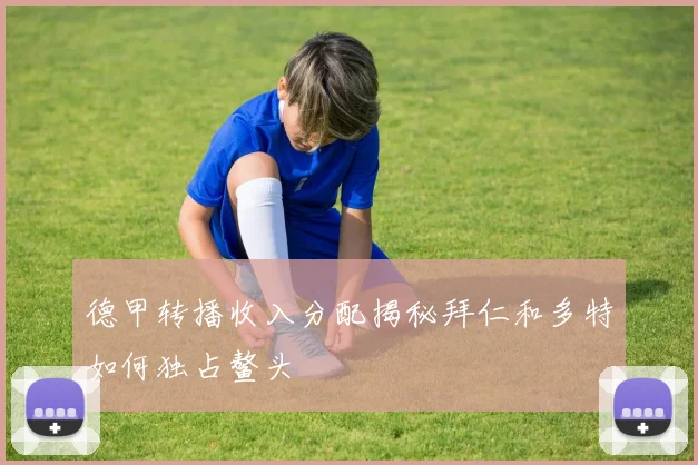 德甲转播收入分配揭秘拜仁和多特如何独占鳌头